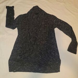 Aeropostale cardigan black and white sweater